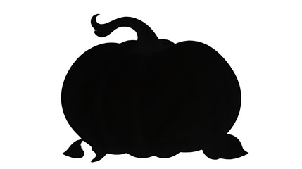 halloween pumpkin isolated on white background