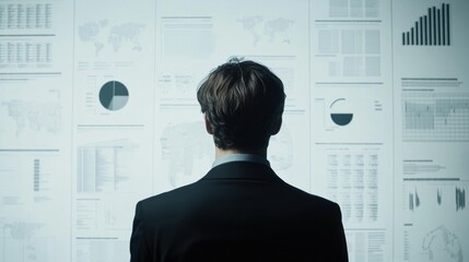 A data analyst exploring cognitive bias in data analysis. Featuring pattern recognition