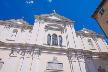 La Cathédrale Sante-Marie de Bastia, Ile de Beauté