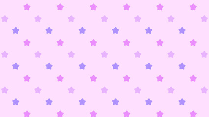 お星様のななめストライプパターン♪