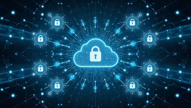 Cloud Security Network with Distributed Lock Nodes