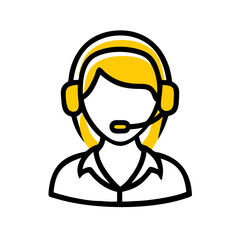 Customer service representative assisting clients with inquiries and support in a professional setting at any time of day