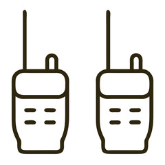 Communication devices used by outdoor enthusiasts for safe adventures in nature