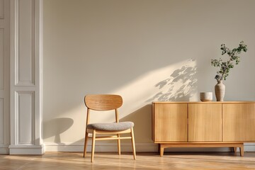 minimalist Scandinavian interior