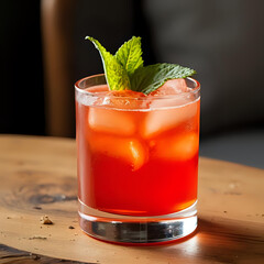 fresh mojito cocktail