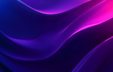 Obraz premium Abstract gradient background. Ultraviolet glow on a dark abstract background. Empty wallpaper template