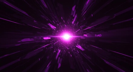 Purple explosion