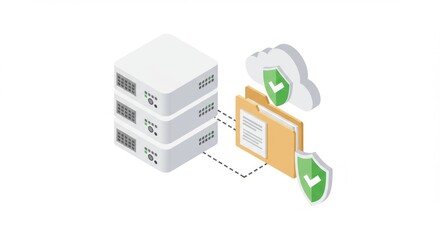 Secure data storage on the cloud