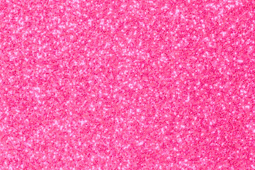 glamour texture: close up of pink shining glitter surface