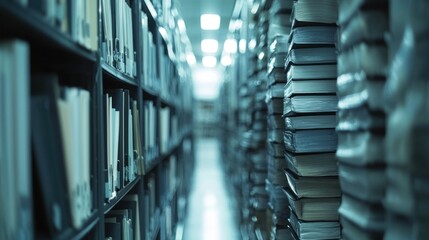 Endless Aisles of Knowledge: A Deep Dive into a Library's Archives