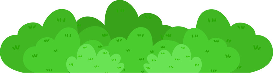 잔디 나무 덤불 드로잉 아이콘(flower tree bush drawing icon)