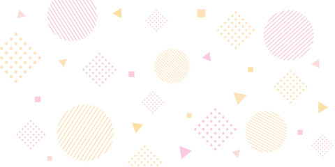 カラフルな幾何学模様の背景