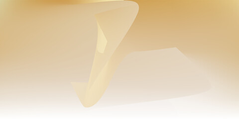 Elegant gold stage backdrop design decorated with glow and bokeh effect, background idea for awards ceremony and luxury style product promotion or marketing.