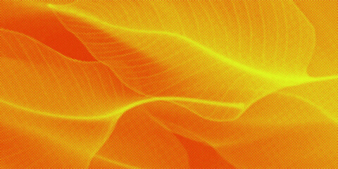 Dots halftone orange color pattern gradient texture with technology digital background. Dots pop art comics with summer background.