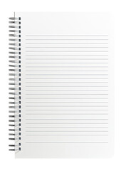 Blank lined notebook (2)
