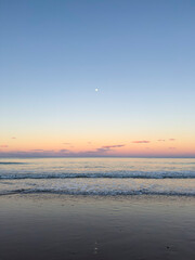 Winter's dusk, Stumers Creek, Coolum, Sunshine Coast, Queensland, Australia