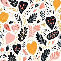 Love pattern backgrounds creativity.