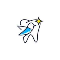 Modern and professional dental logo design