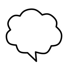 Speech bubble icon
