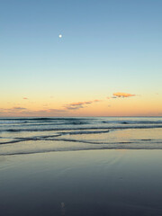 Winter's dusk, Stumers Creek, Coolum, Sunshine Coast, Queensland, Australia