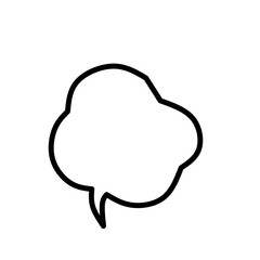 Speech bubble icon