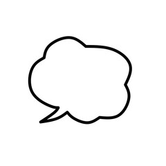 Speech bubble icon