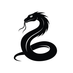 black and white snake