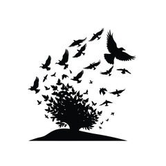 birds on tree