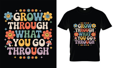 Motivational quote typography t-shirt design	