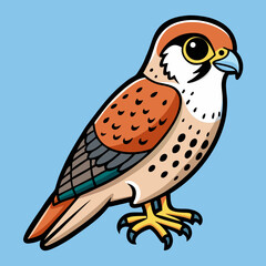 vector illustration of a bird