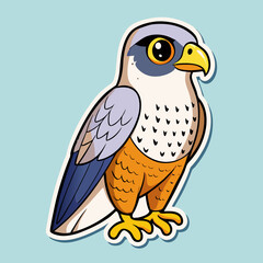 vector illustration of a bird