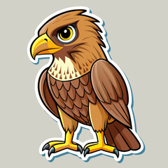 vector illustration of eagle
