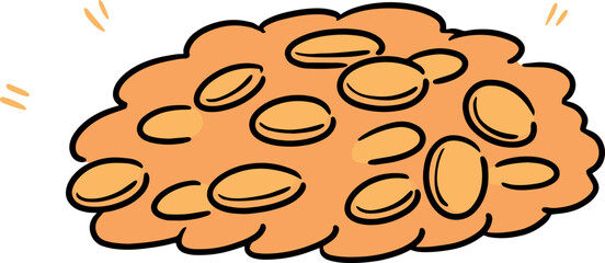 Illustration of treasure
