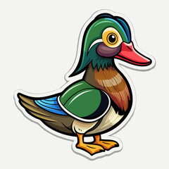 illustration of a duck