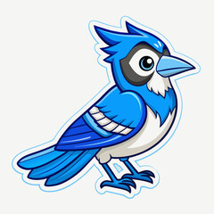 blue bird cartoon