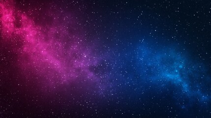 Cosmic Nebula Pink and Blue Gradient, Starry Night Sky, Space Background, astrophotography, universe cosmos, galaxy