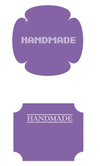 handmade label design