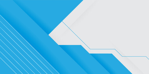 Modern blue abstract background. Vector abstract graphic design banner pattern presentation background web template.