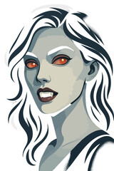 portrait of the girl