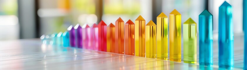 Prism bending bar chart into new angle