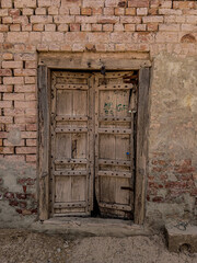 
Old Wooden Door Rustic Entrance Vintage Architecture Weathered Wood Ancient Building Traditional Doorway Historic Structure Aged Timber Classic Design Antique Portal Heritage Site