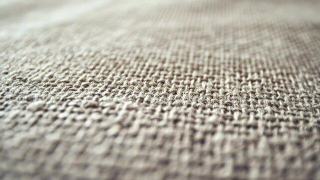 Woven Canvas: An up-close photograph reveals the intricate texture and detail of a densely woven canvas, perfect for backgrounds or showcasing material craftsmanship.