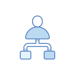 Hierarchy Vector icon