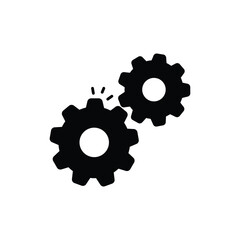 Gears Vector icon