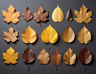 Autumn, beautiful colored leaves, fallen leaves design, art - 가을, 아름다운 색 단풍, 낙엽 디자인, 아트