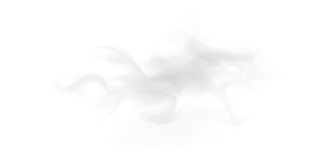 Soft Wavy Smoke Texture with Transparent Background for Vapor, Incense or Dreamy Visual FX
