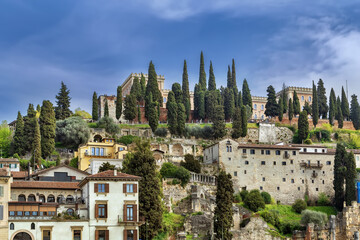 Castle of St. Peter, Verona, Italy