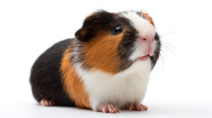 Cute and Little Guinea Pig Pet Rodent Animal