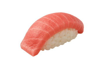 sushi isolated on white background, Chutoro, tasty