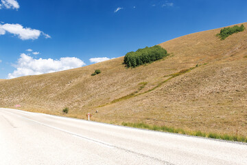 country road in the mountains